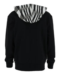 M Missoni Mens Zig Zag Print Zip Up Hoodie