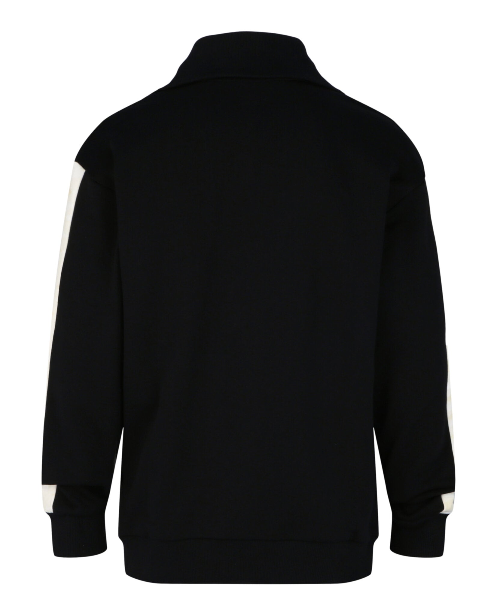 M Missoni Mens Zig Zag Stripe Quarter-Zip Sweatershirt