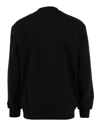 M Missoni Mens Zig Zag Slub Crewneck Sweatshirt