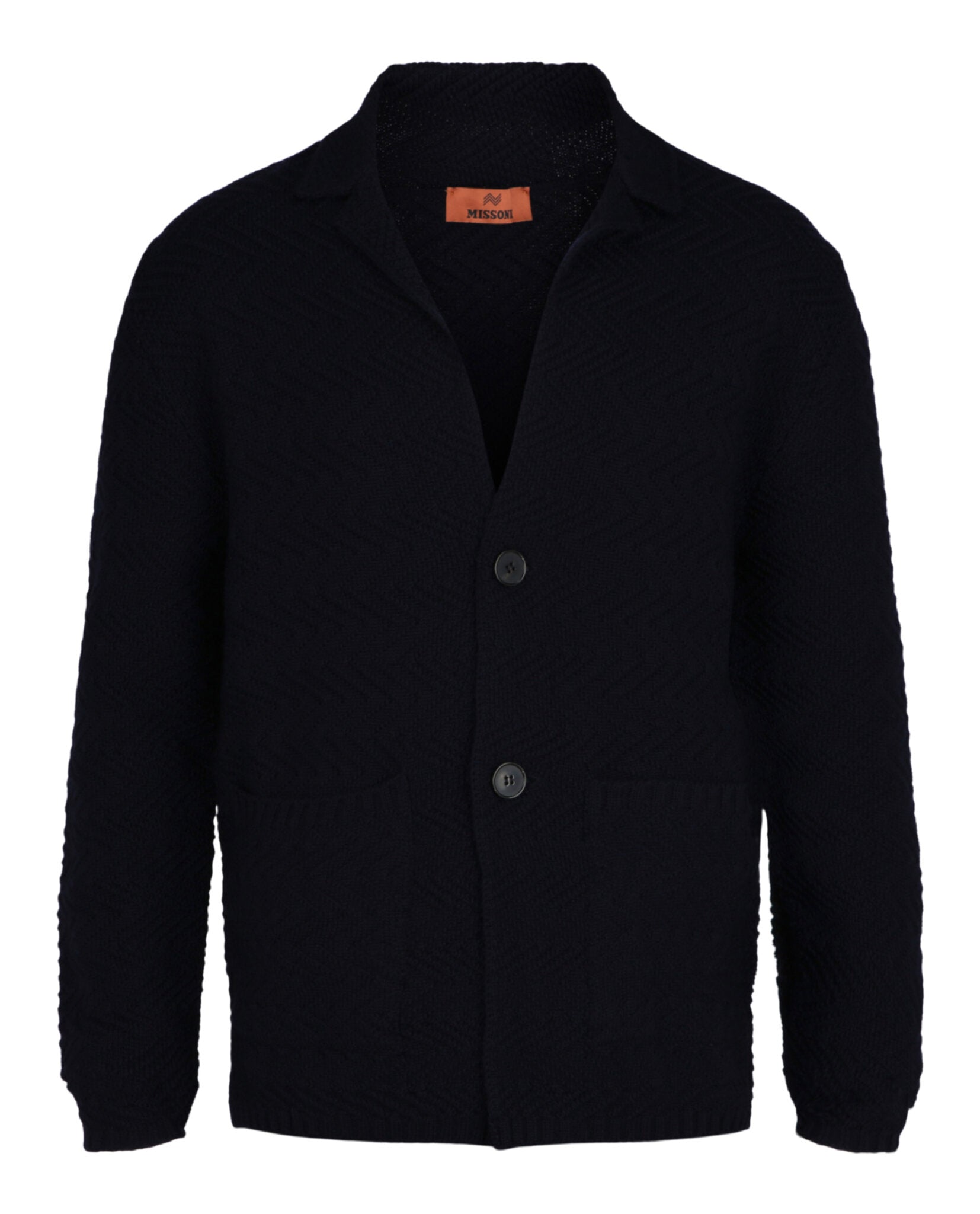 M Missoni Mens Wool Knit Blazer
