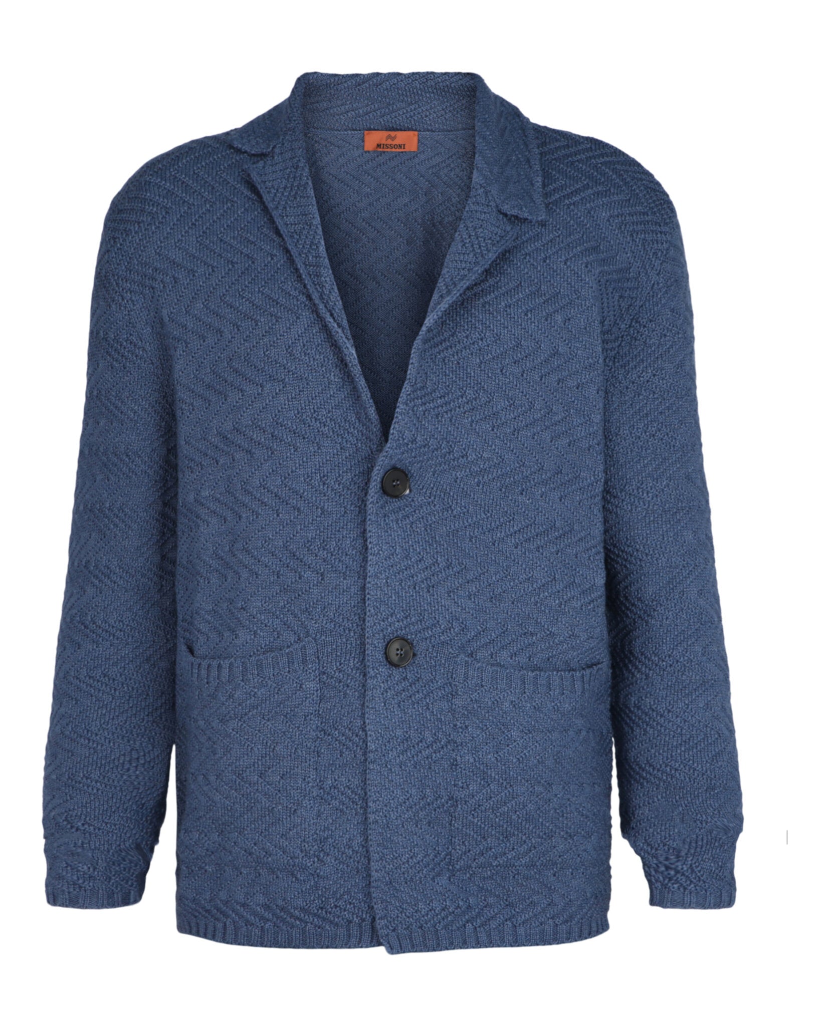 M Missoni Mens Wool Knit Blazer