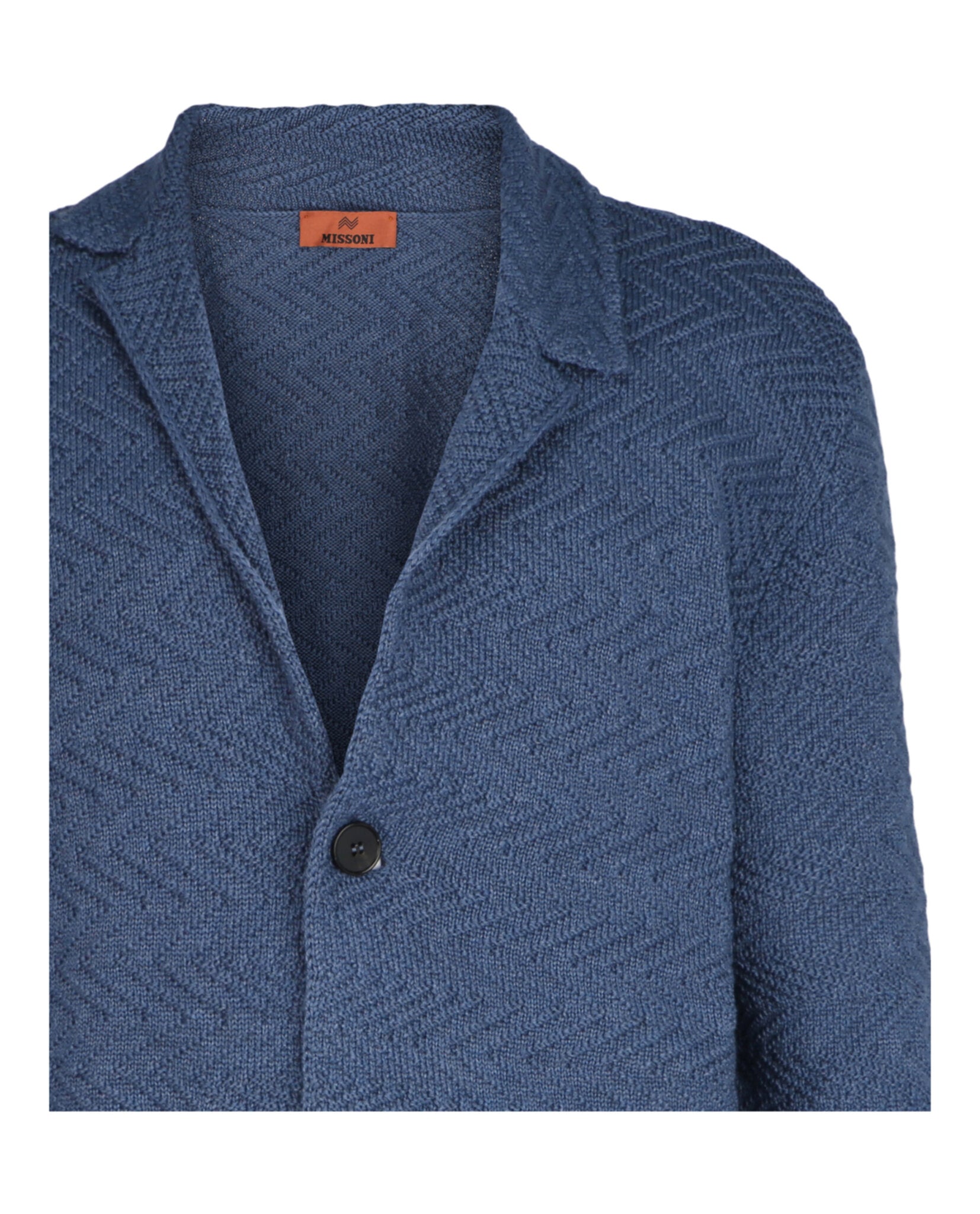 M Missoni Mens Wool Knit Blazer