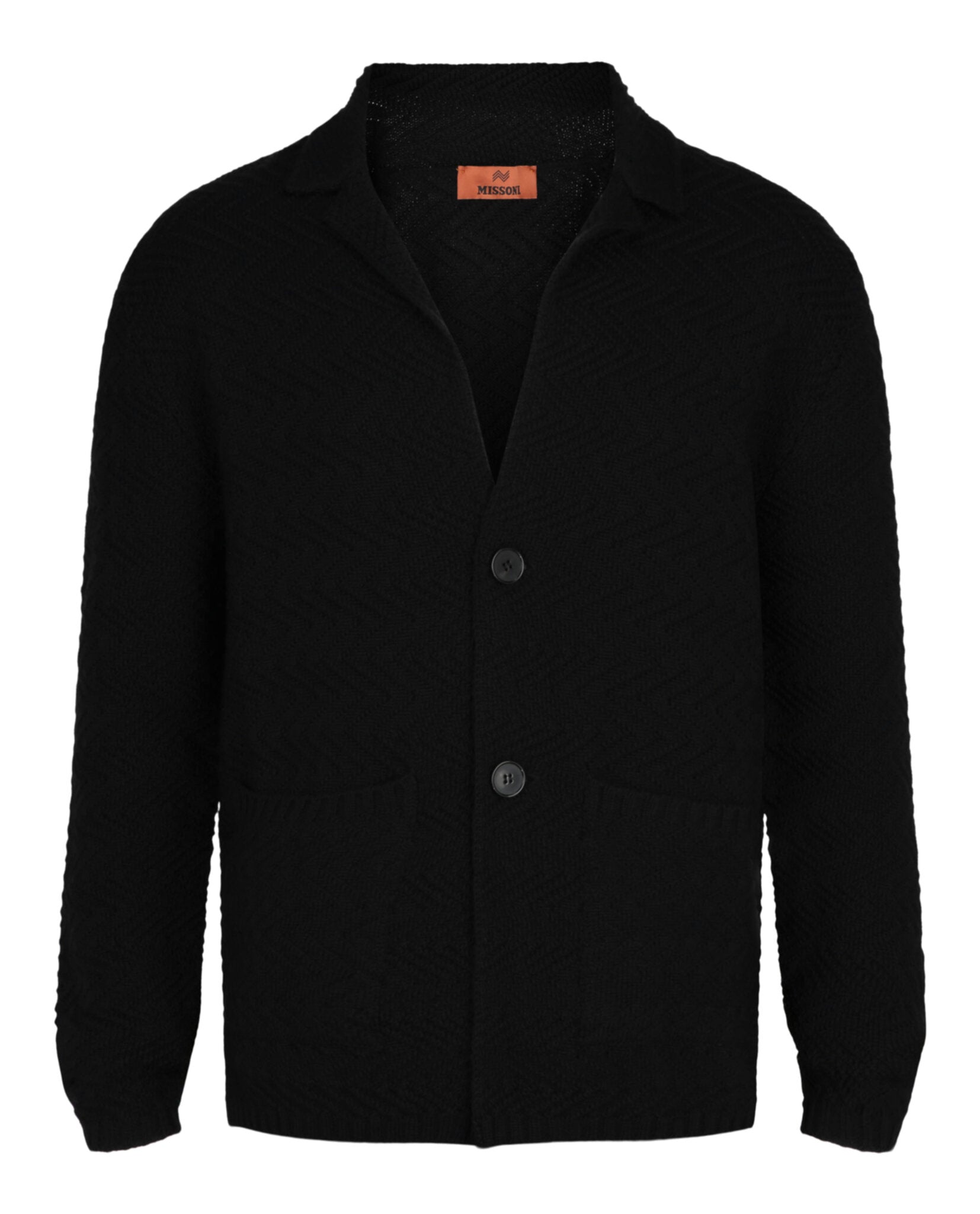 M Missoni Mens Wool Knit Blazer