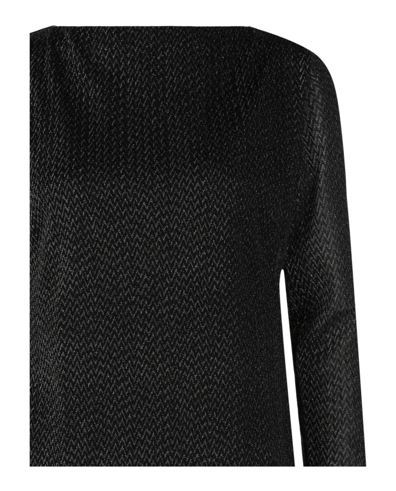 M Missoni Womens Off-The-Shoulder Chevron Mini Dress