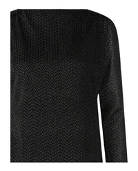 M Missoni Womens Off-The-Shoulder Chevron Mini Dress
