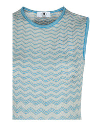 M Missoni Womens Sleeveless Mini Dress