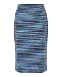 M Missoni Womens Striped Print Pencil Skirt