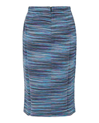 M Missoni Womens Striped Print Pencil Skirt