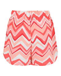 M Missoni Womens Striped Dolphin Hem Shorts