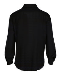 M Missoni Mens Chevron-Pattern Long-Sleeved Shirt