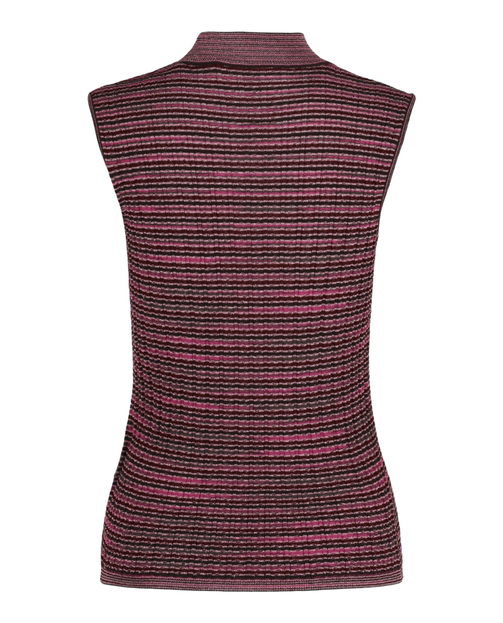 M Missoni Womens Striped Print Top