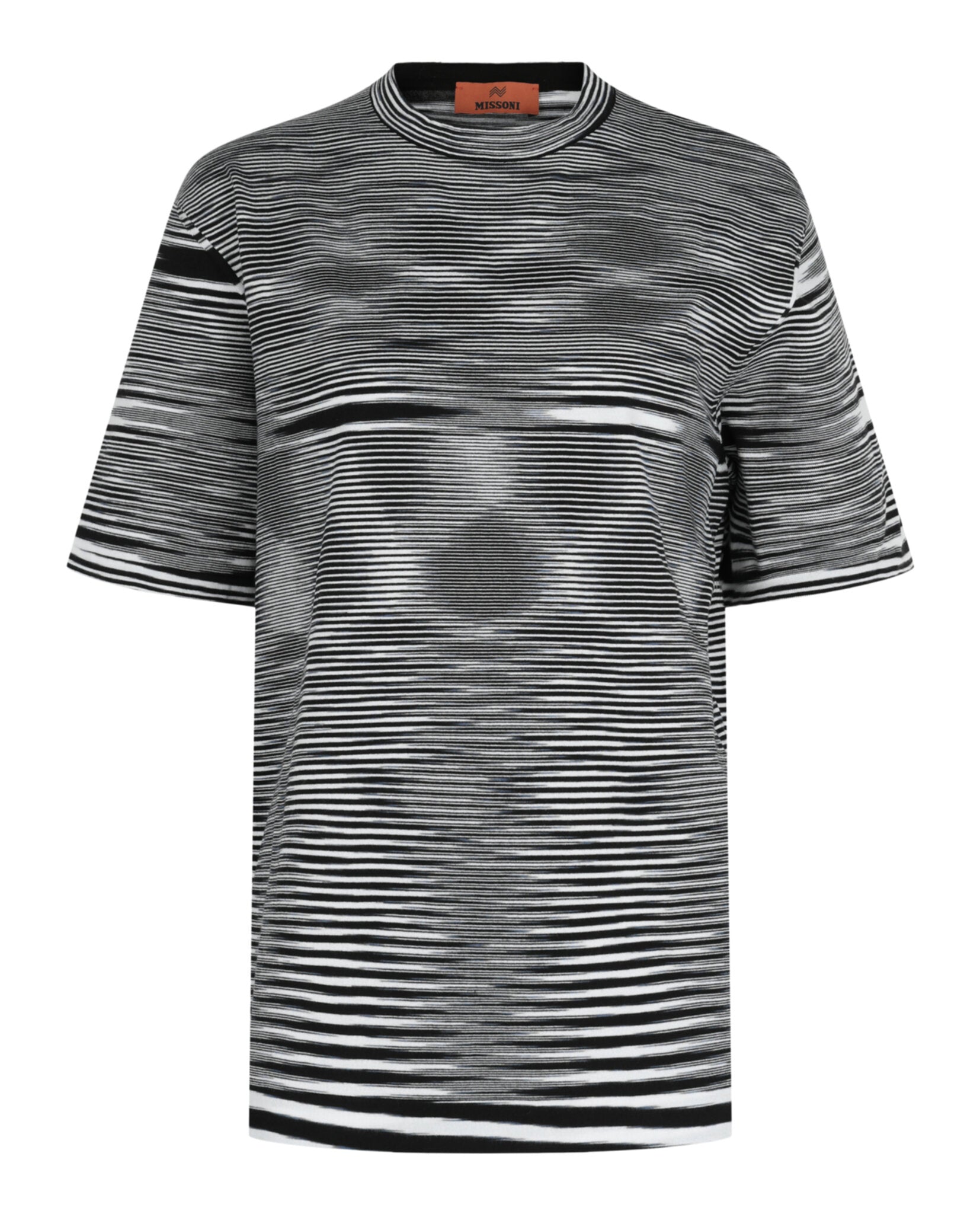M Missoni Womens Abstract Striped T-Shirt