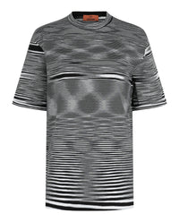 M Missoni Womens Abstract Striped T-Shirt