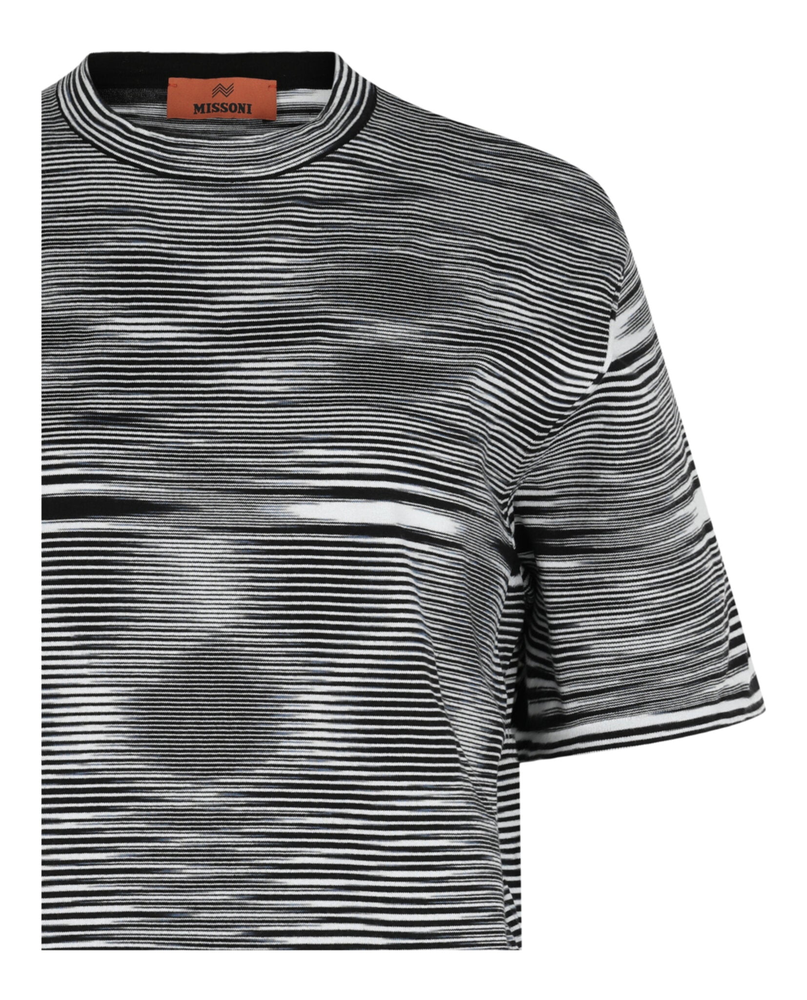 M Missoni Womens Abstract Striped T-Shirt