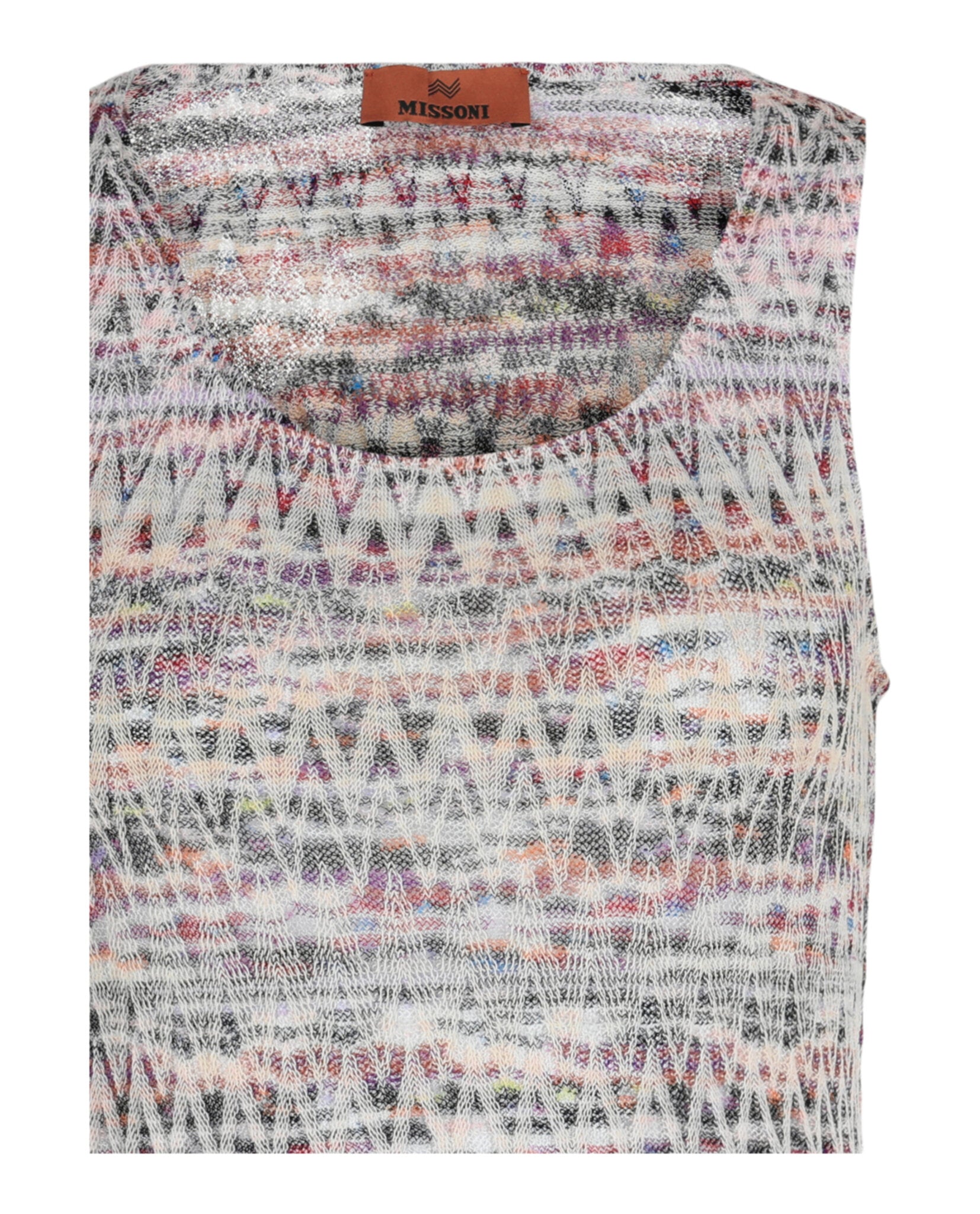 M Missoni Womens Zigzag Knit Tank