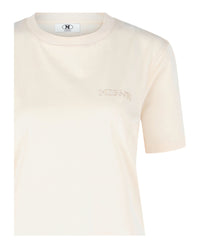 M Missoni Womens Embroidered Logo T-Shirt