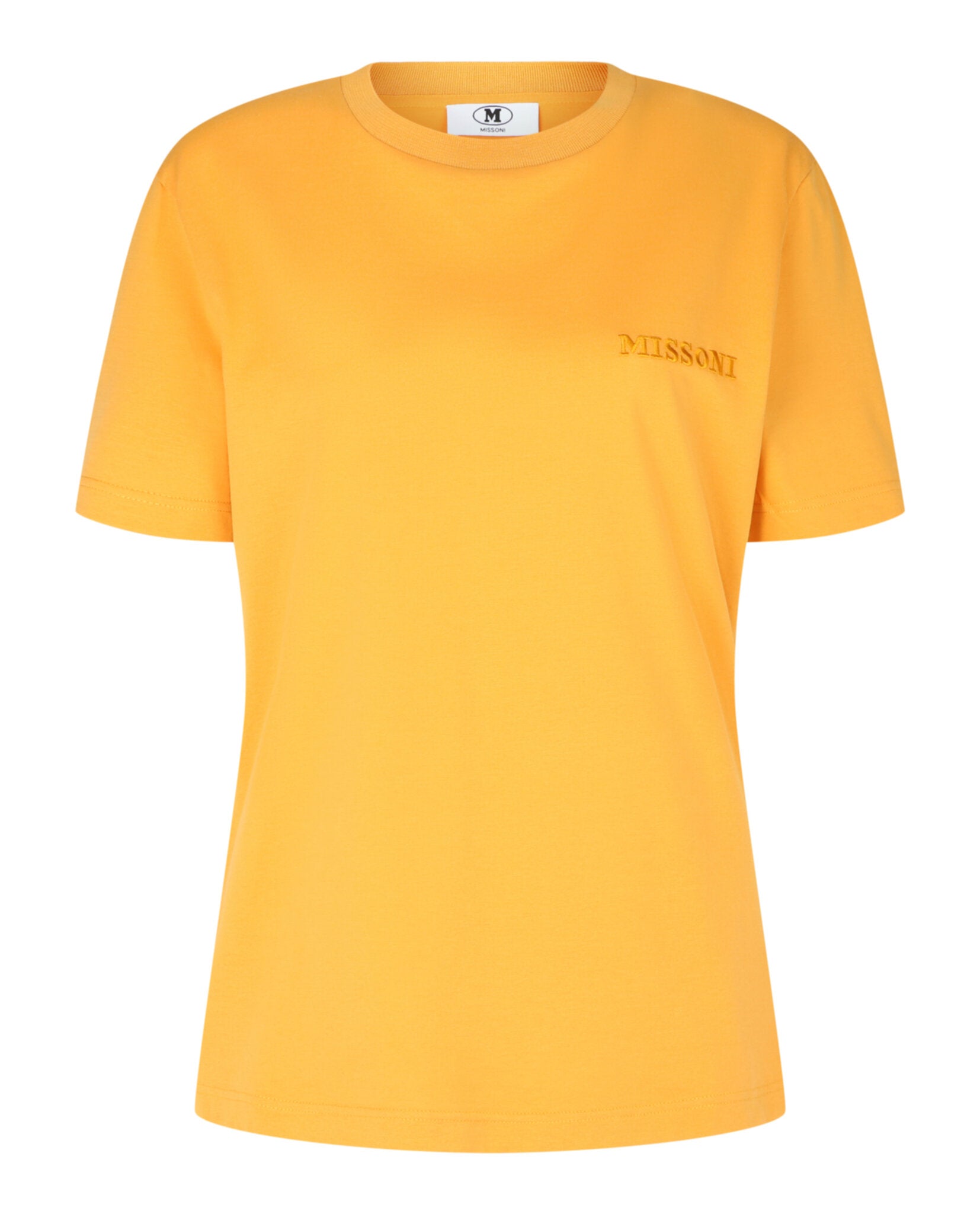 M Missoni Womens Embroidered Logo T-Shirt