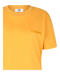 M Missoni Womens Embroidered Logo T-Shirt