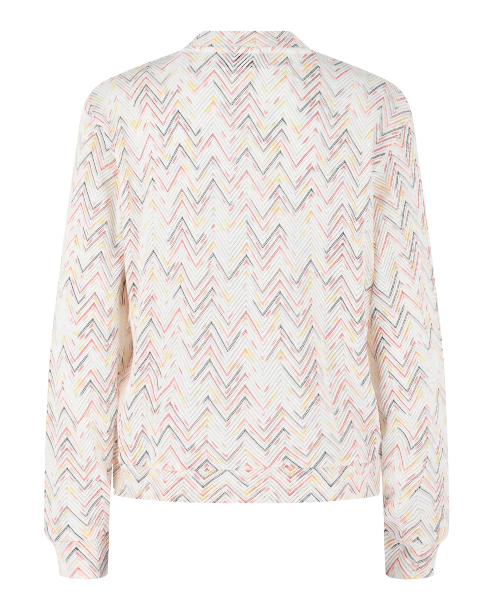 M Missoni Womens Zig Zag Patterned Sweater