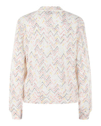 M Missoni Womens Zig Zag Patterned Sweater