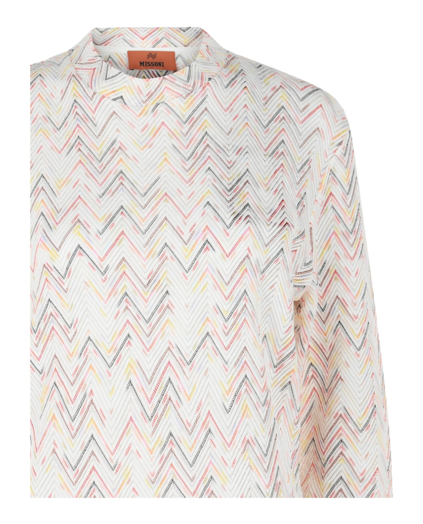 M Missoni Womens Zig Zag Patterned Sweater