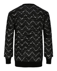 M Missoni Mens Zig-Zag Crewneck Pullover Sweater