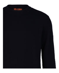 M Missoni Mens Knit Crewneck Sweater
