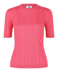 M Missoni Womens Cable-Knit Pattern Sweater