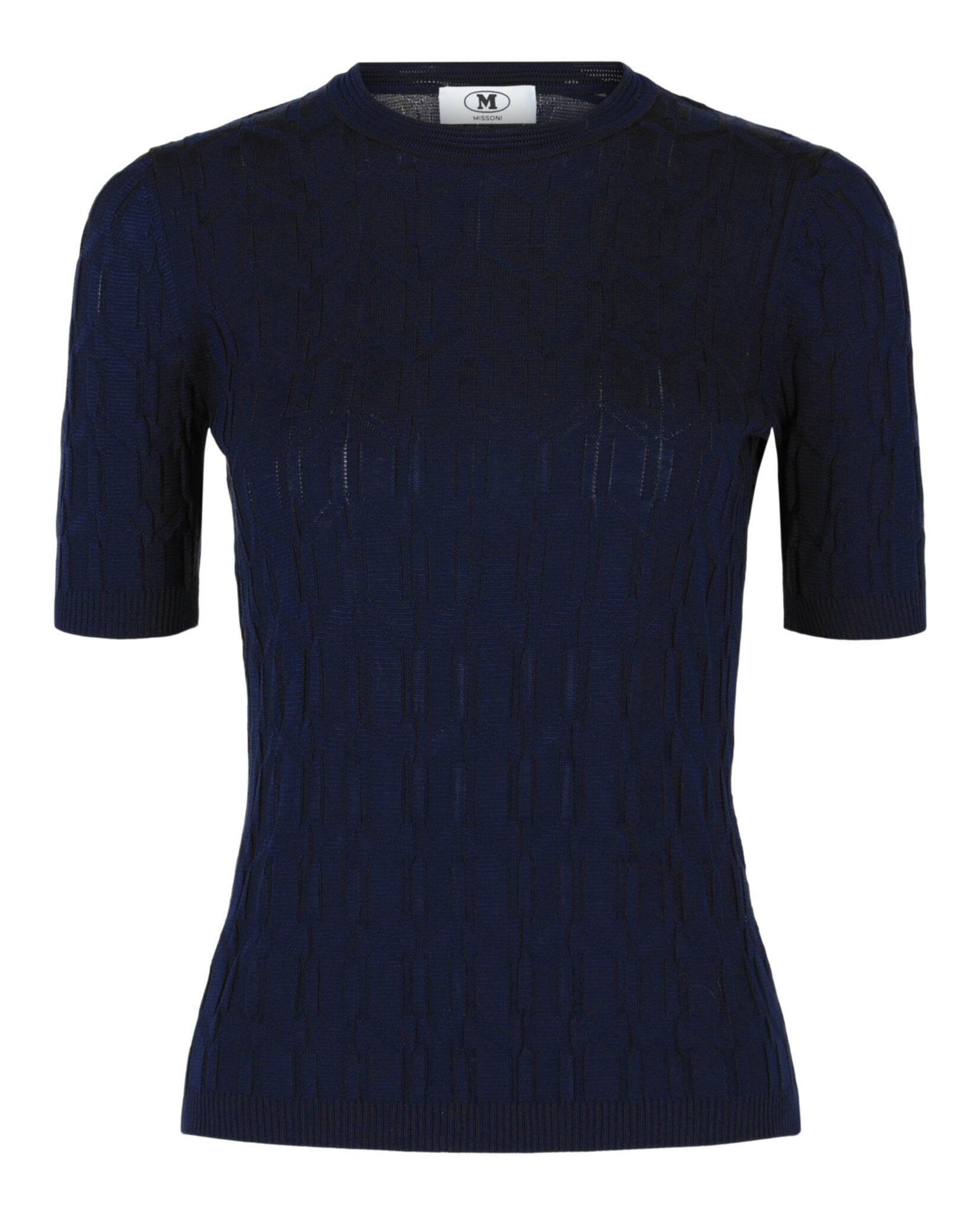 M Missoni Womens Cable-Knit Pattern Sweater