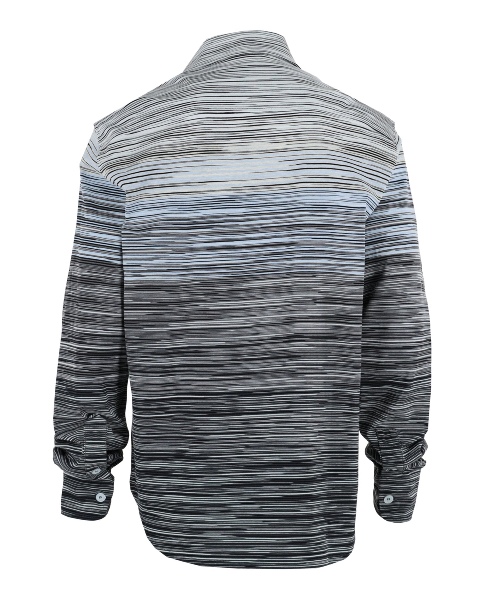 M Missoni Mens Shaded Slub Button-Up Shirt