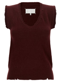 MAISON MARGIELA Maison Margiela Women Distressed Vest