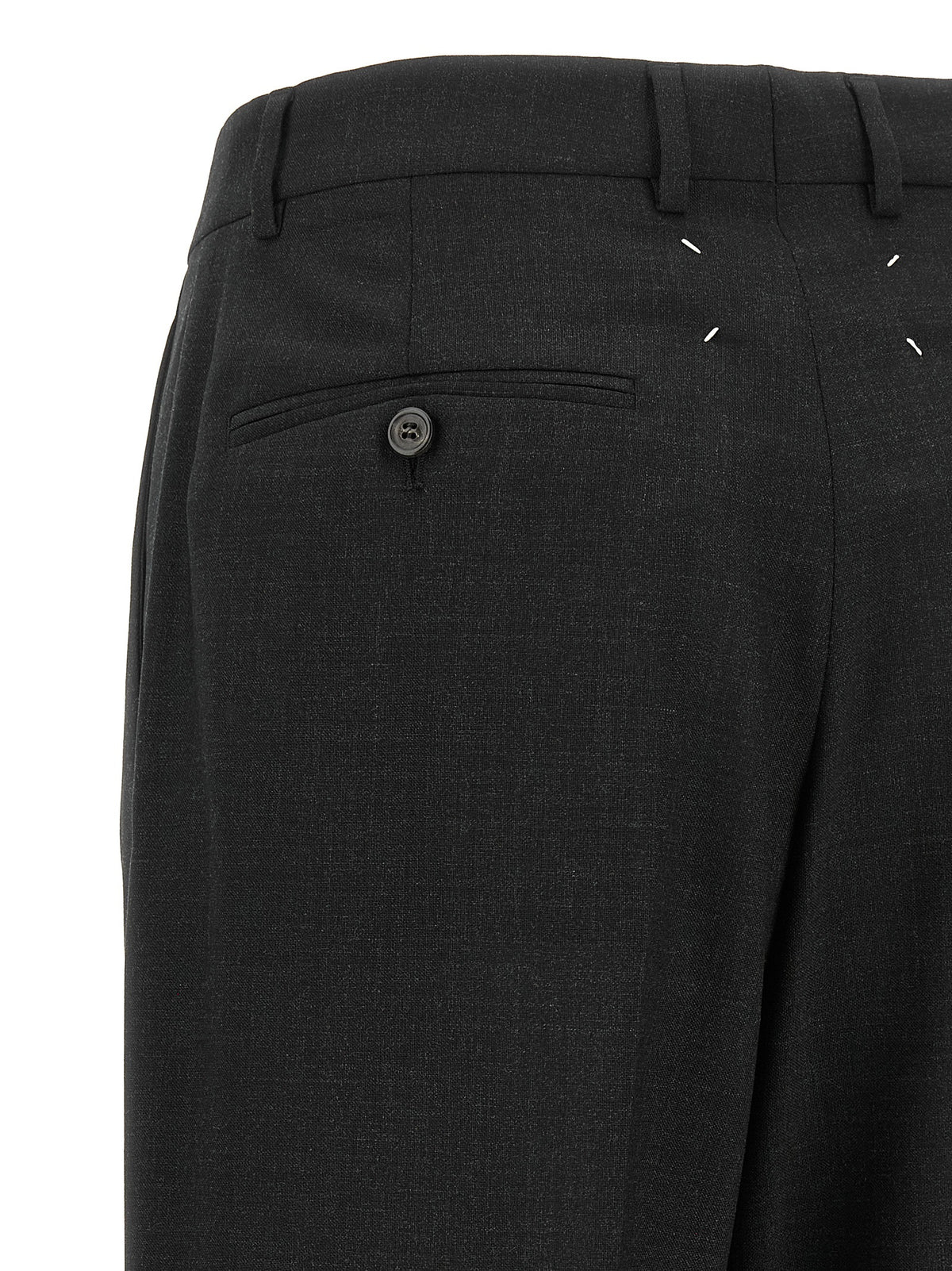 Maison Margiela Women 'Four Stitches' Wool Pants