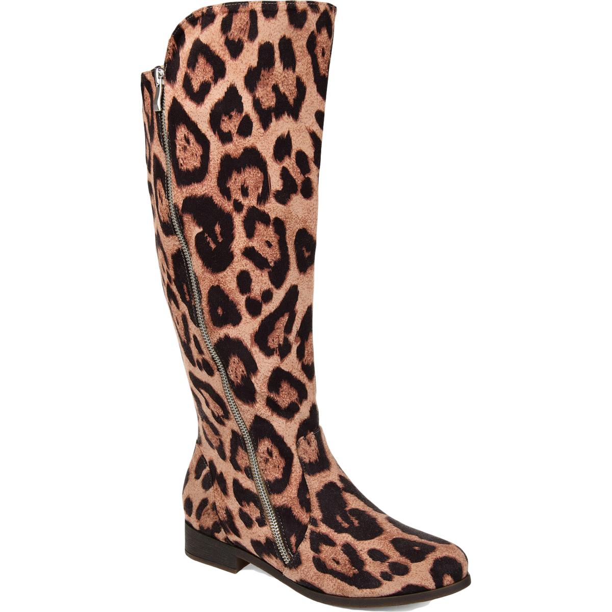 Kerin Womens Faux Suede Knee-High Boots