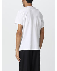 Maison Margiela Short Sleeve TShirt 100 Cotton Men White T-Shirts