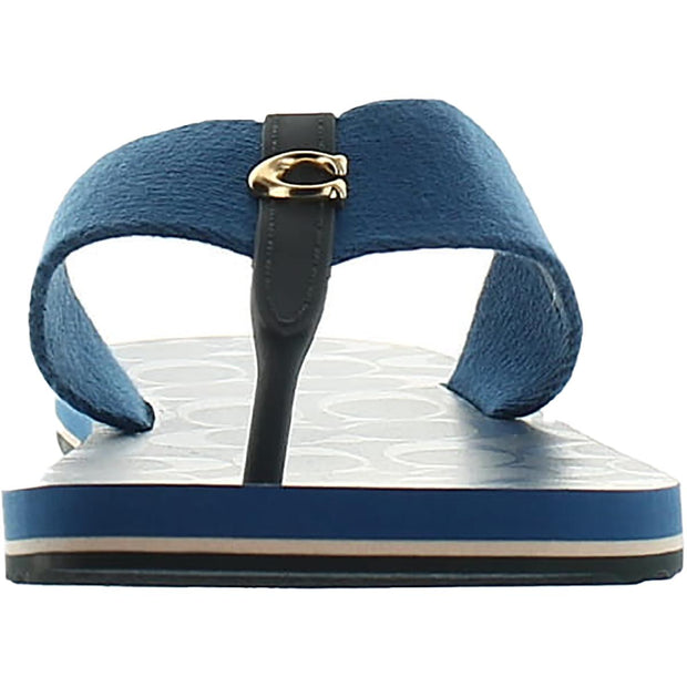 Zoe Webbed Womens Thong Slip On Flip-Flops