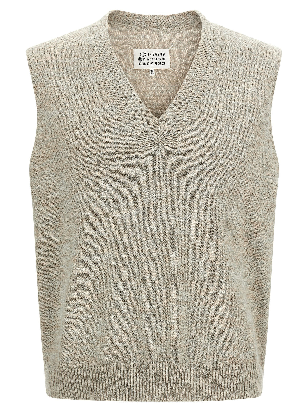 MAISON MARGIELA Maison Margiela Men Bouclé Knit Vest