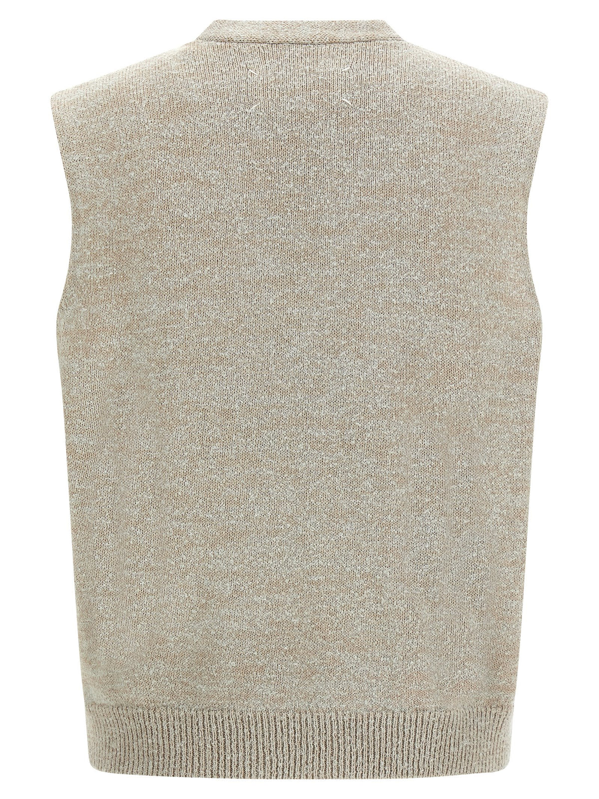 MAISON MARGIELA Maison Margiela Men Bouclé Knit Vest