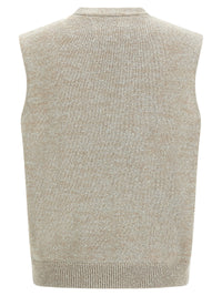 MAISON MARGIELA Maison Margiela Men Bouclé Knit Vest