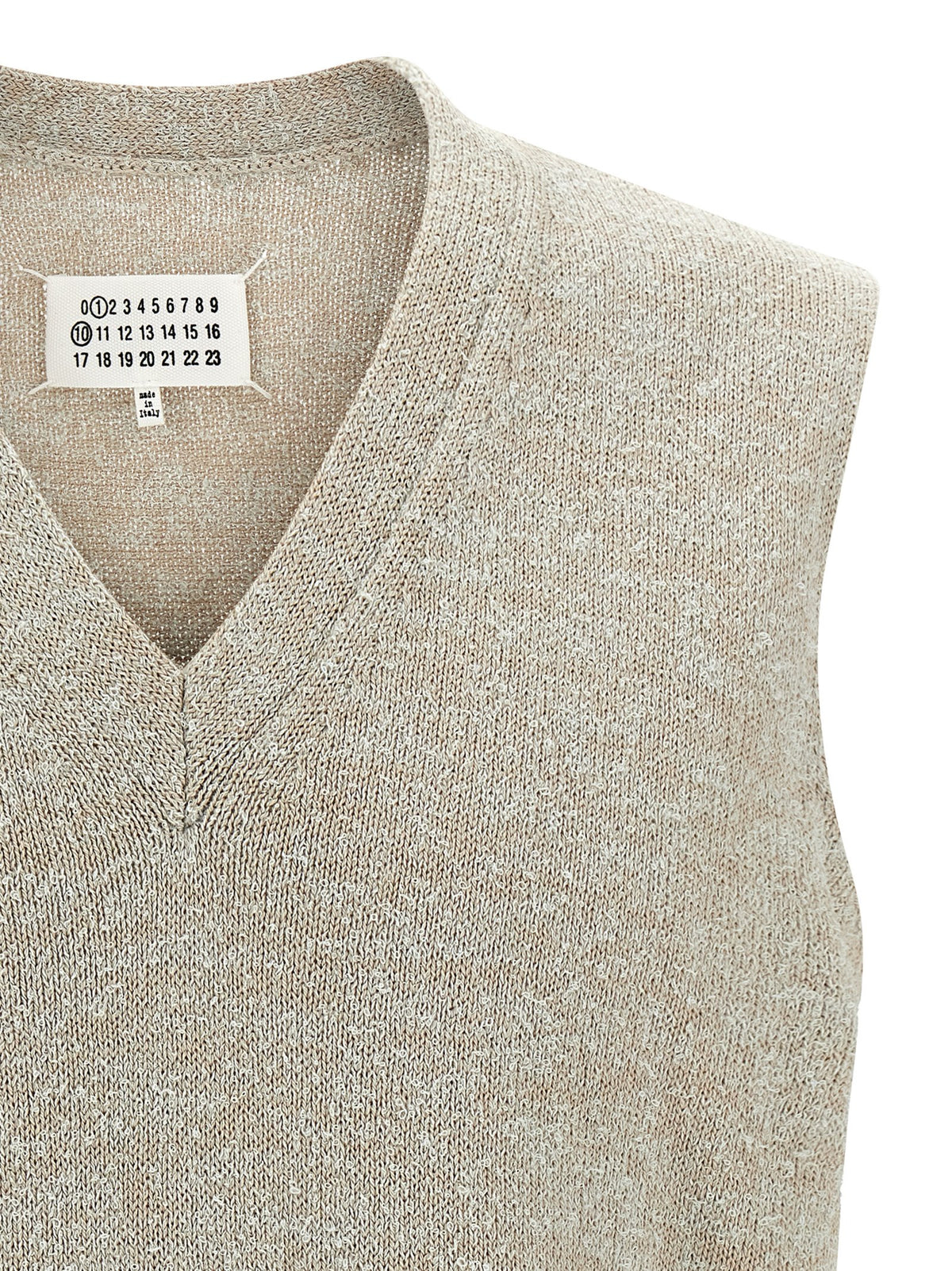 MAISON MARGIELA Maison Margiela Men Bouclé Knit Vest
