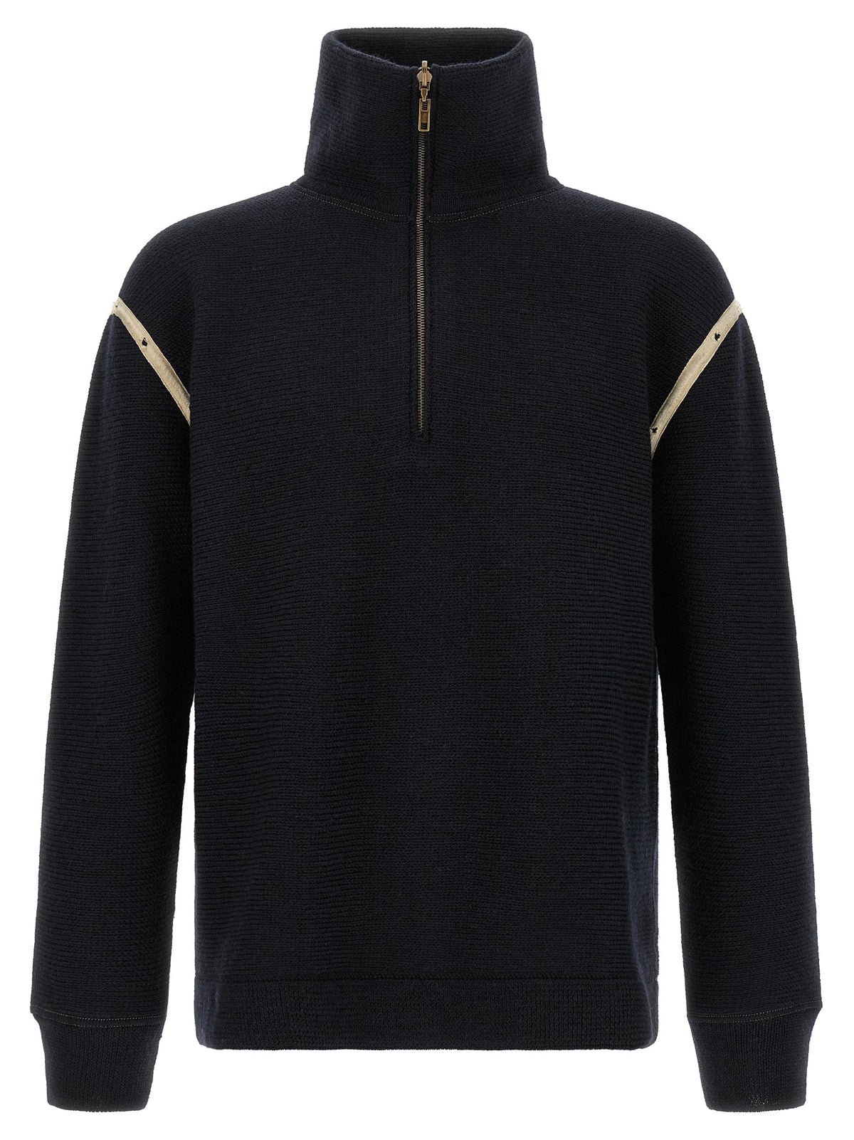 MAISON MARGIELA Maison Margiela Men Denim Patch Sweater