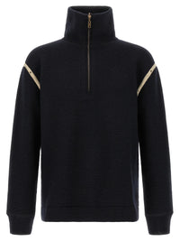 MAISON MARGIELA Maison Margiela Men Denim Patch Sweater