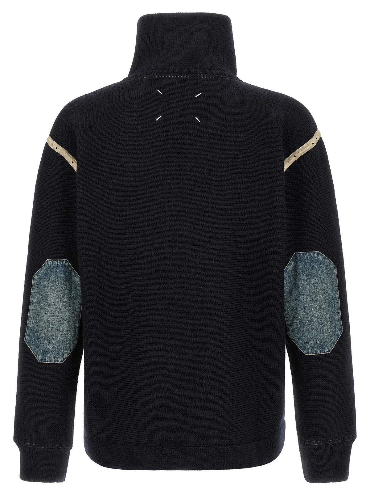 MAISON MARGIELA Maison Margiela Men Denim Patch Sweater
