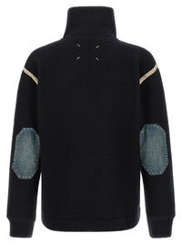 MAISON MARGIELA Maison Margiela Men Denim Patch Sweater