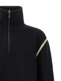 MAISON MARGIELA Maison Margiela Men Denim Patch Sweater