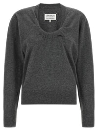 Maison Margiela Women Twist Wool Sweater