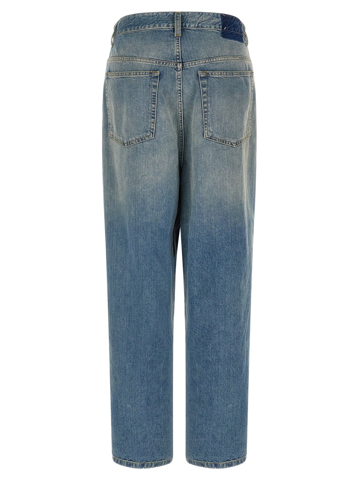 Maison Margiela Women 'Wrap' Asymmetric Closure Jeans