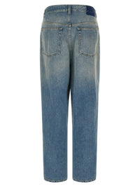Maison Margiela Women 'Wrap' Asymmetric Closure Jeans