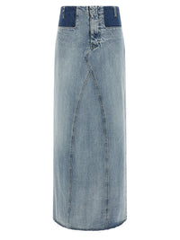 Maison Margiela Women Denim Skirt