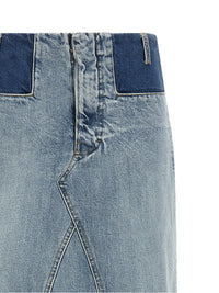 Maison Margiela Women Denim Skirt