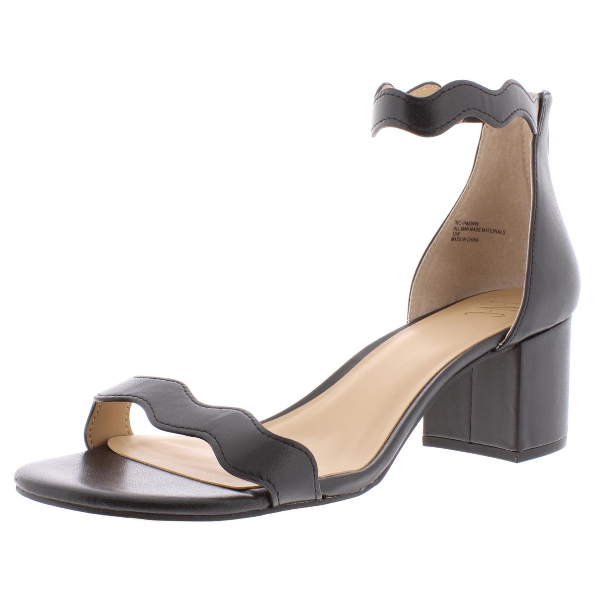 INC Womens Hadwin Scalloped Heels